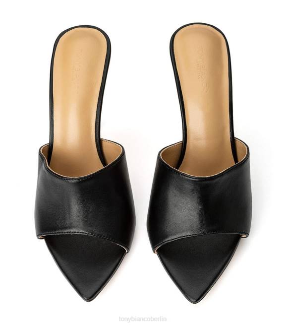 Stöckelschuhe| de Tony Bianco Frauen Mylo-Absätze schwarzes Nappaleder 4624208